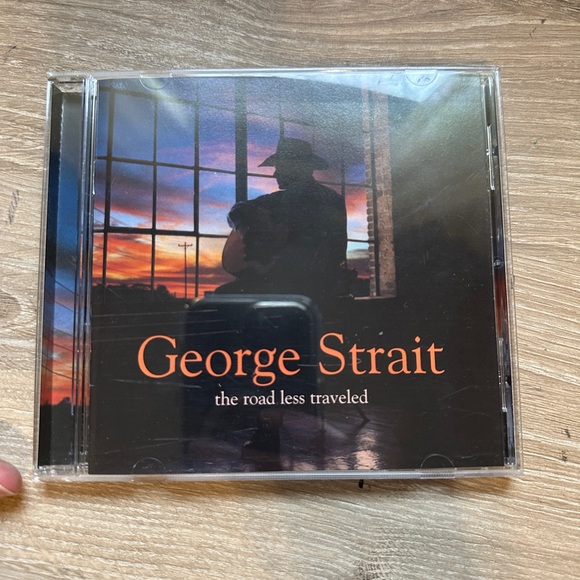 Other - George Strait "The Road Less Traveled" CD - Black & Orange Cover